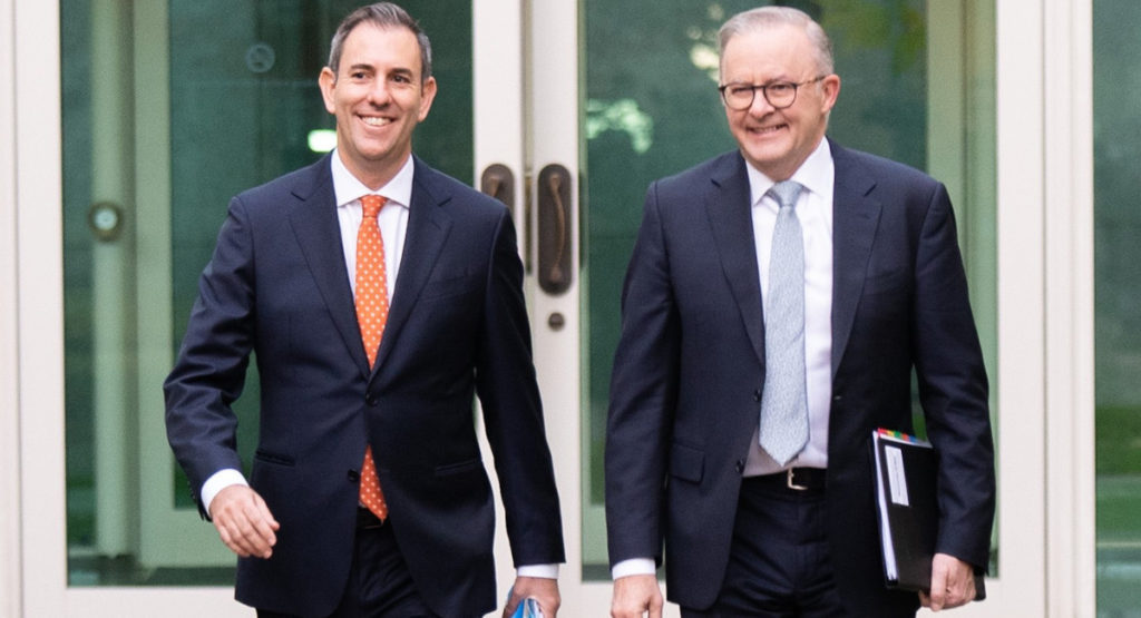 Anthony Albanese and Jim Chalmers; Image Source: PM&C