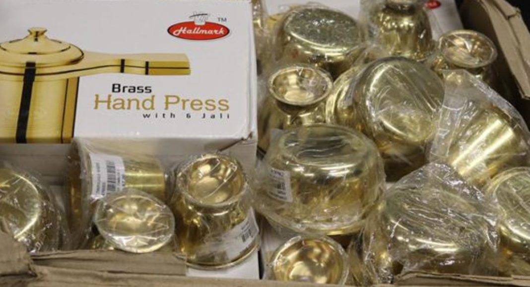 Image: Brass Hand Press (Source: ABF)