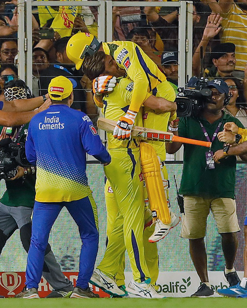 IPL 2023: Jadeja's cameo helped Chennai Super Kings beat Gujarat Titans in final to clinch 5th title 2 Dhoni jadeja 2
