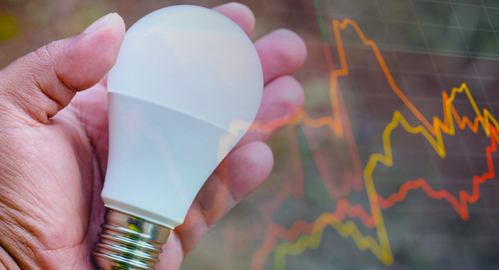 Electricity prices rising; Image Source: @CANVA