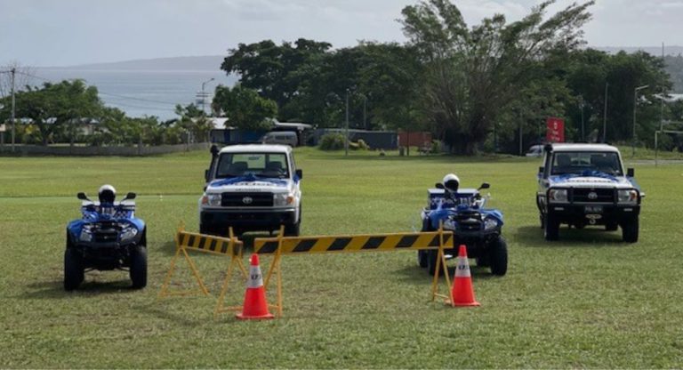 AFP provides LandCruisers, quad bikes, IT equipment and uniforms to improve policing in Vanuatu