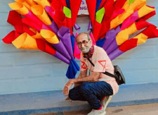 Creator of popular Indian cartoon character ‘Dhabbuji’ and social worker, Abid Surti, turns 88