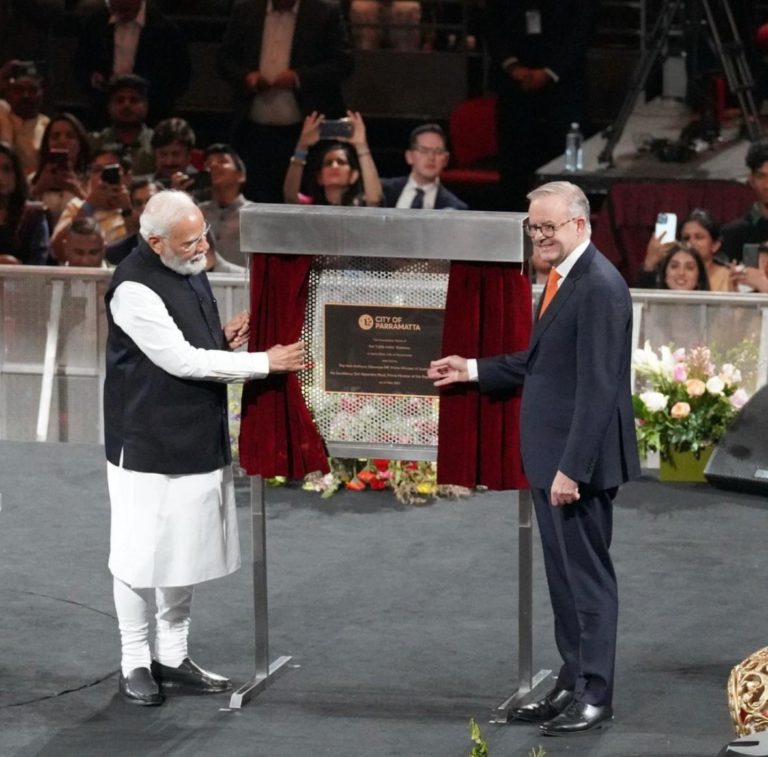 Australia’s first ‘Little India’ unveiled by Indian PM Narendra Modi to celebrate Indian diaspora