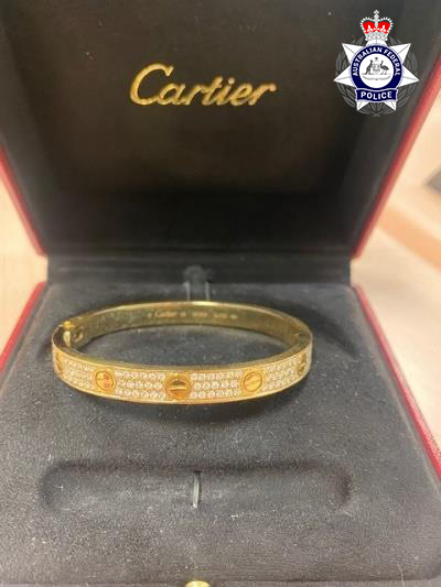 AFP seizes $47m assets as part of organised crime syndicate investigation 1 Cartier Love Bangle 1