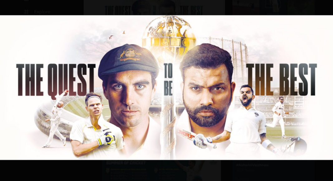 World Test Championship final between Australia and India; Image Source: Cricket Australia