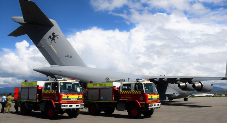 Four Australian firetrucks to boost Solomon Islands fire and rescue capability