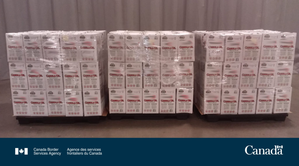 Six men charged for attempt to traffic $1.7 billion worth of meth into Australia 1 OP PARKES Consignment Pallets 2 1