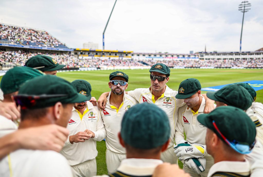 Australia ready to take on england in fourth innings; Image Source: @CricketAustralia (Twitter)