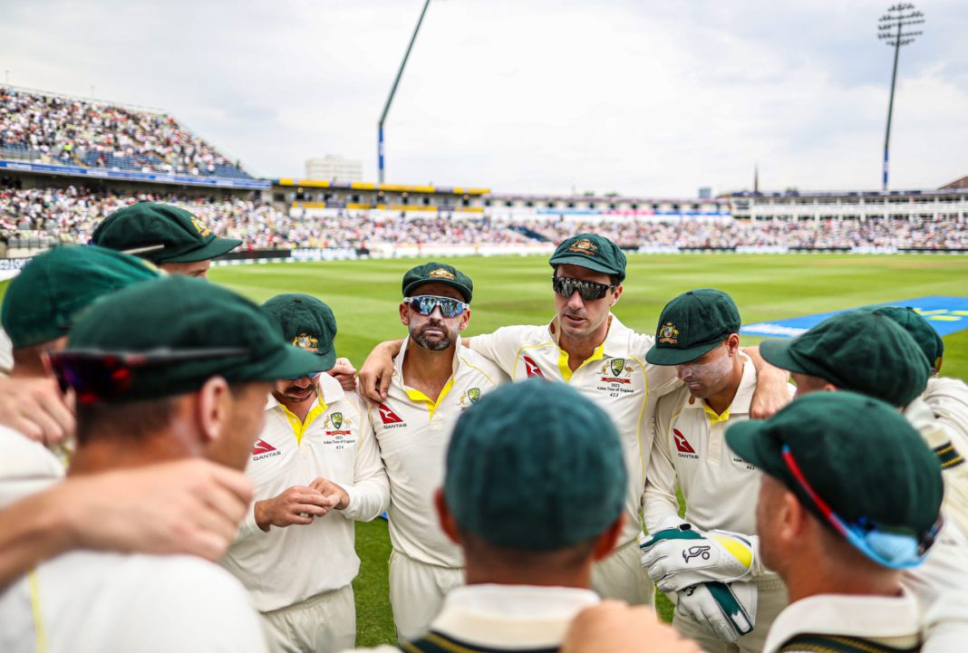 Australia ready to take on england in fourth innings; Image Source: @CricketAustralia (Twitter)