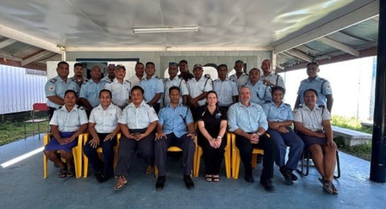 Australia upskilling Kiribati police officers with investigations training