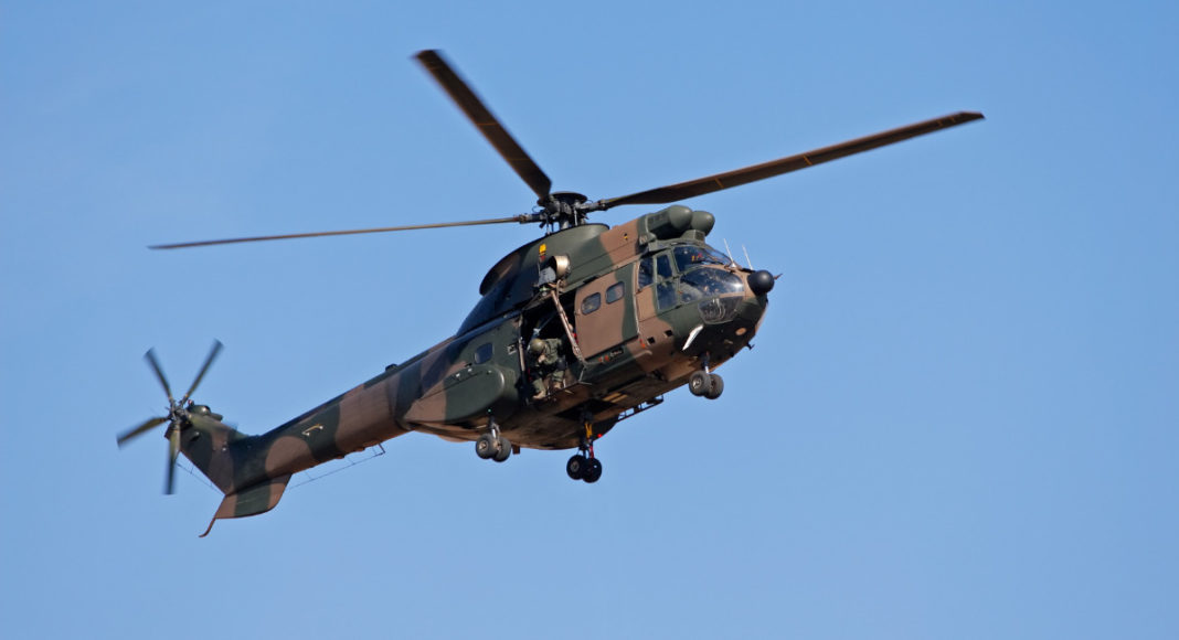 Military Helicopter; Image Source: @CANVA