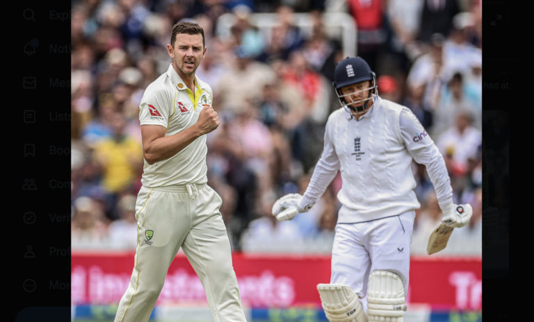 England suffer early losses, face stiff task against Australia in Second Ashes Test