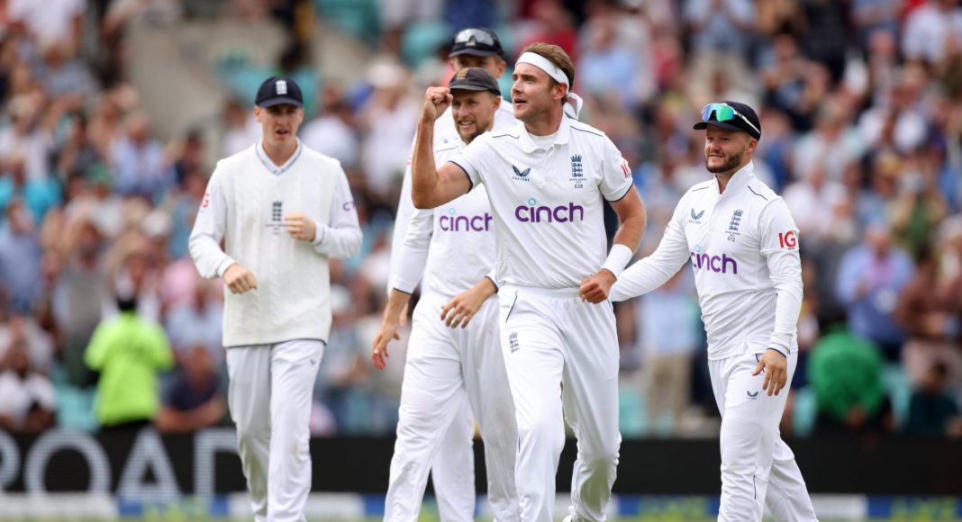 Ashes2023 Stuart Broad; Image Source @englandcricket Twitter