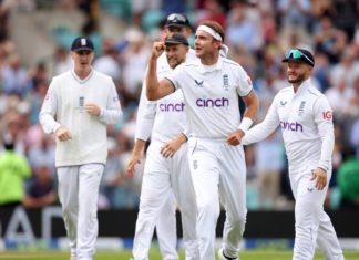 Ashes2023 Stuart Broad; Image Source @englandcricket Twitter