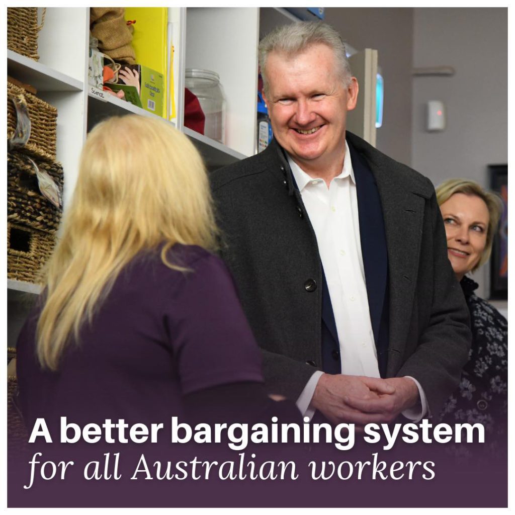 Employment Minister Tony Burke: Image Source: Facebook @TonyBurke