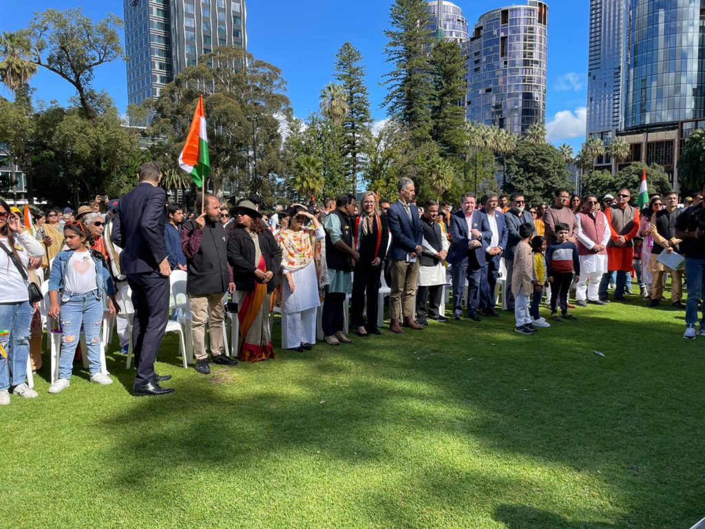 Indian Independence Day celebrated across Australia 6 1 6