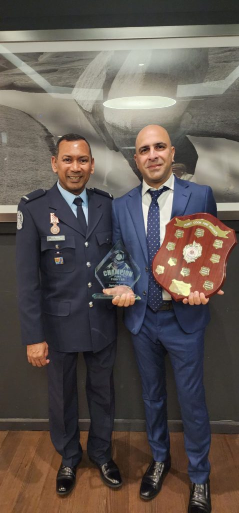 Japinder Sandhu recognised with Point Cook Fire Brigade Champion Firefighter Award 2 1691321671366 2