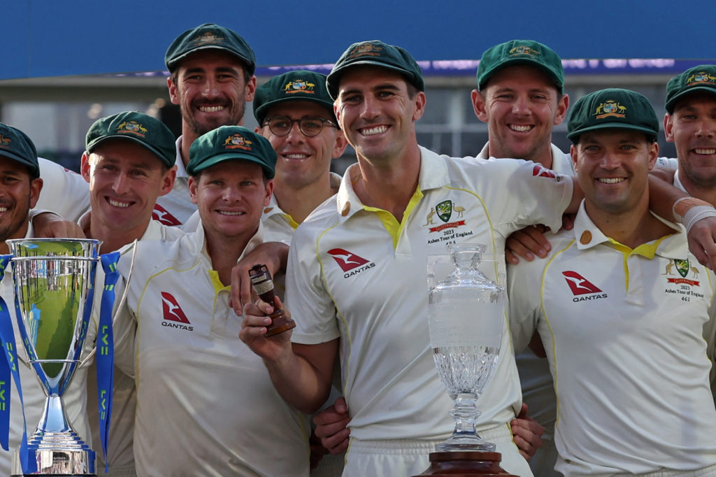 Ashes retained; Image Source: Twitter @cricketaus