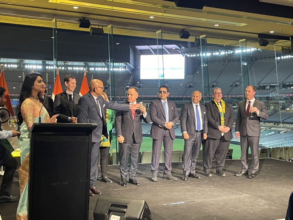 Melbourne's Indian Consulate makes MCG shine with tricolour on occasion of 77th Independence Day 7 IMG 2083 1 7