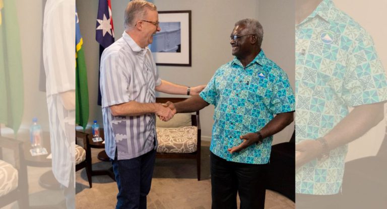 Seeing both poles of Australia and the Pacific Islands