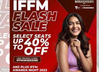 Mrunal Thakur at IFFM 2023; Image Source Supplied @IFFM