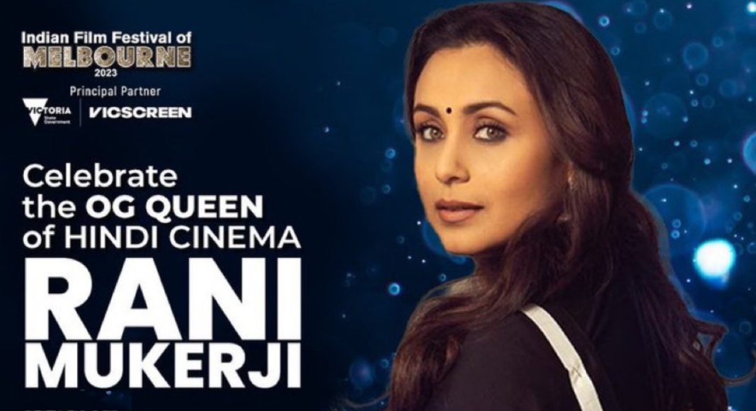 Rani Mukerji at IFFM 2023; Image Source: Supplied @IFFM