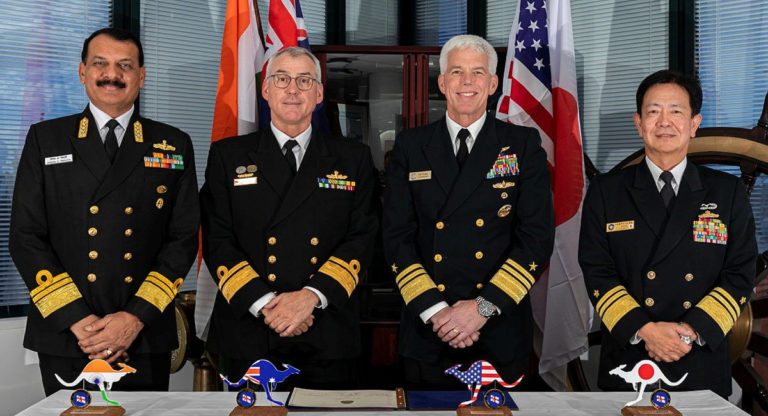 Historic that Australia is hosting Exercise Malabar says Chief of Navy Vice Admiral Mark Hammond