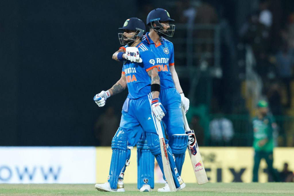 India wins against Pakistan in Asia Cup 2023; Image Source; @BCCI Twitter