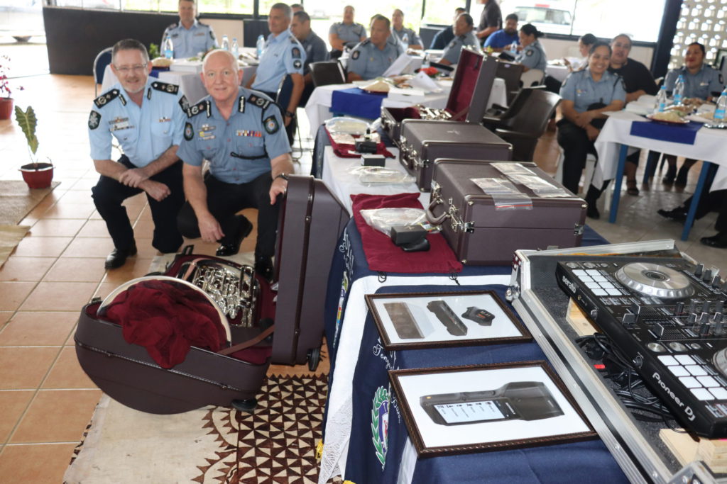 AFP gifting of badges and instruments 2