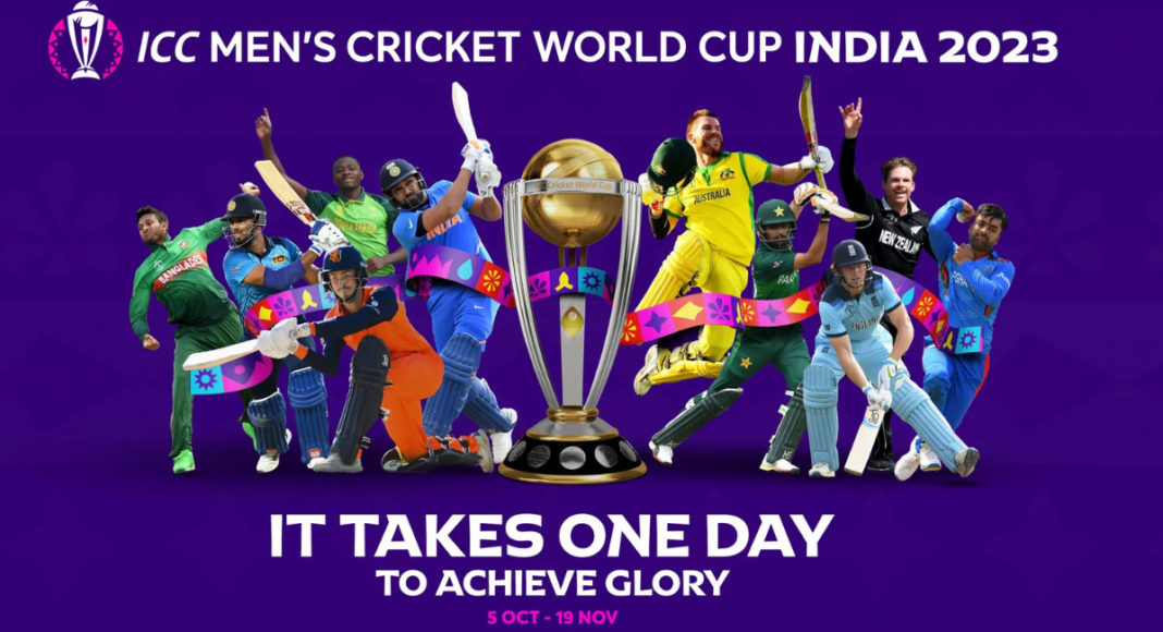 ICC Men's Cricket World Cup 2023; Image Source @ICC Twitter