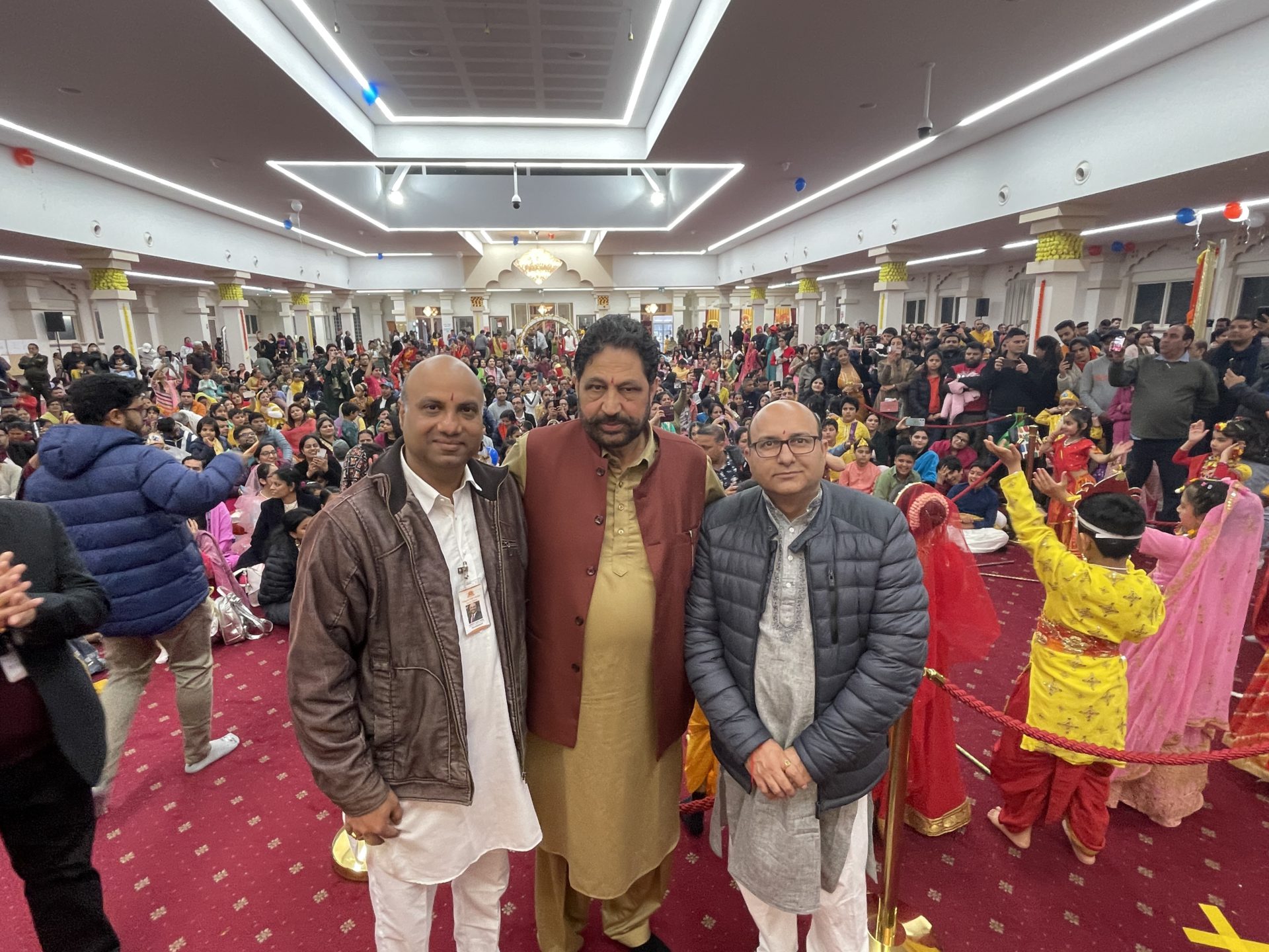 Shri Krishna Janmashtmi Festival at Sri Durga Mandir, Melbourne: Image Source: The Australia Today