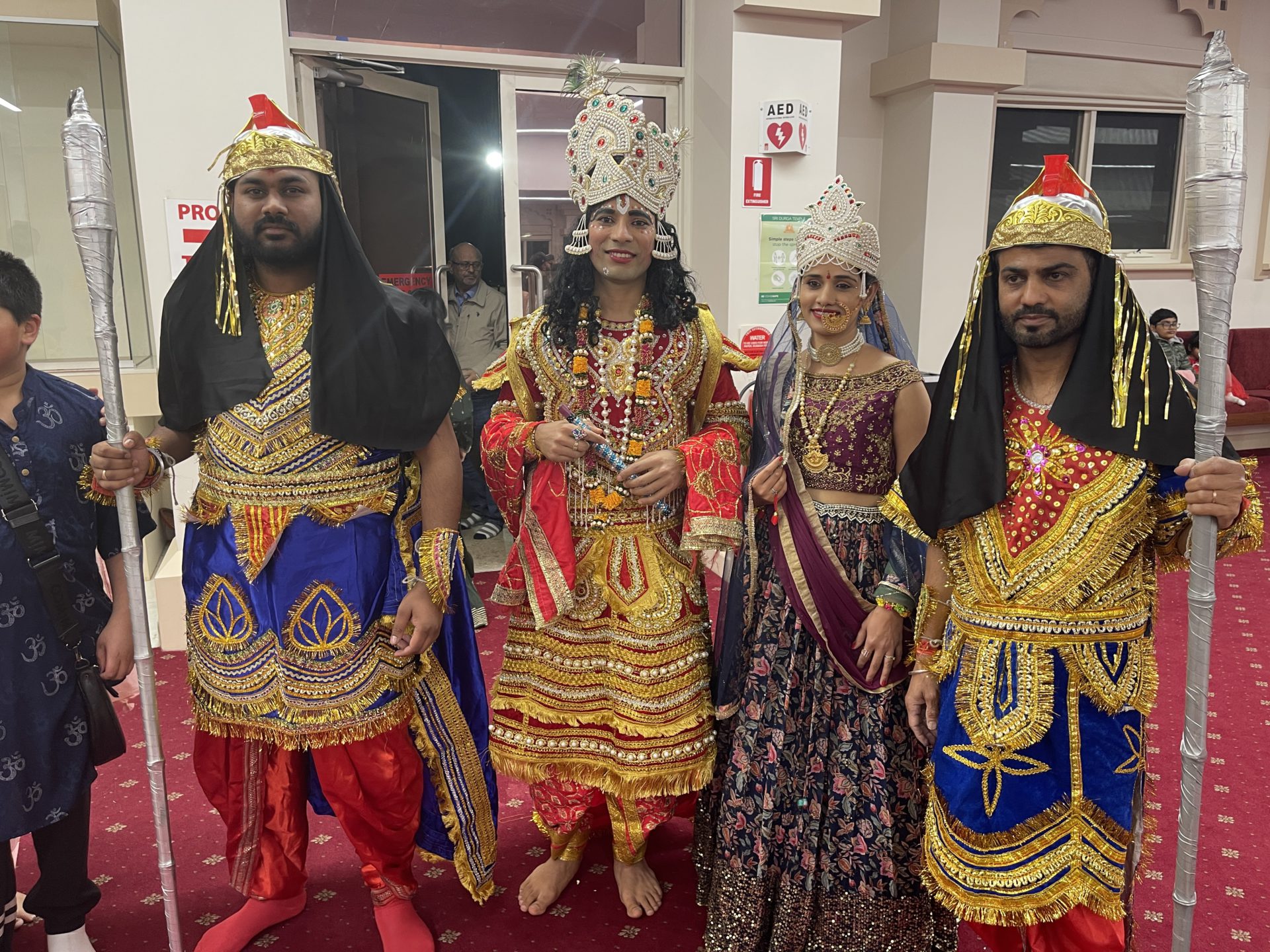 Shri Krishna Janmashtmi Festival at Sri Durga Mandir, Melbourne: Image Source: The Australia Today