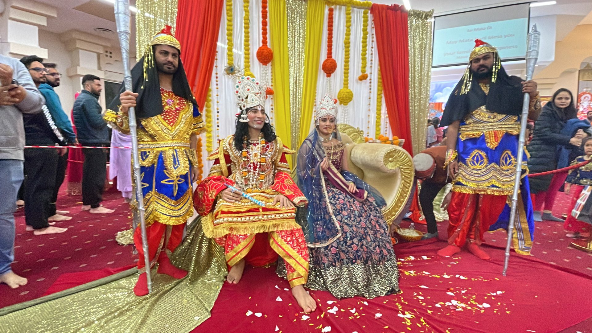 Shri Krishna Janmashtmi Festival at Sri Durga Mandir, Melbourne: Image Source: The Australia Today