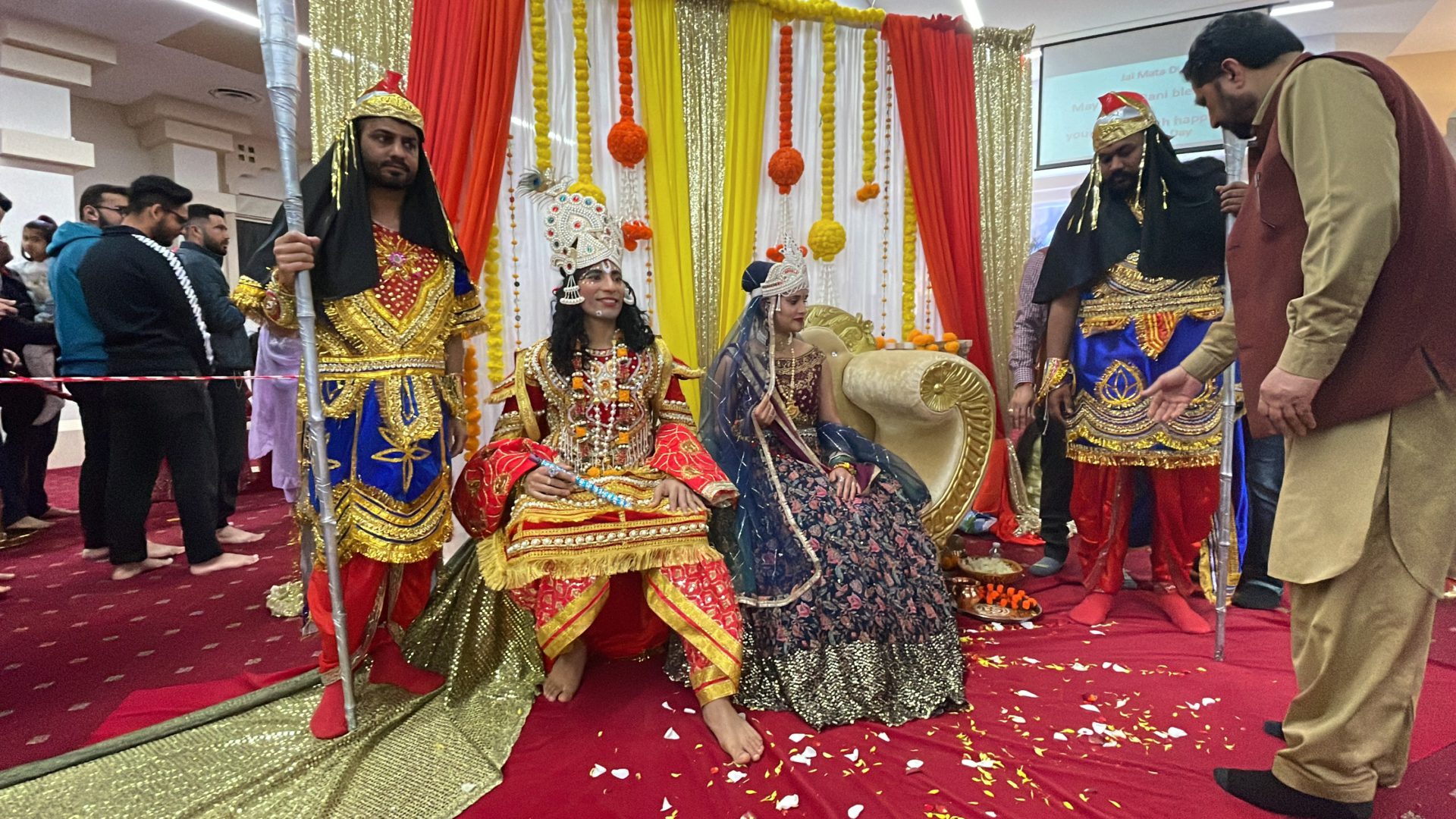 Shri Krishna Janmashtmi Festival at Sri Durga Mandir, Melbourne: Image Source: The Australia Today