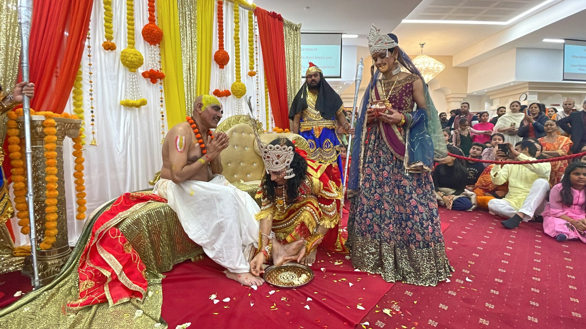 Shri Krishna Janmashtmi Festival at Sri Durga Mandir, Melbourne: Image Source: The Australia Today