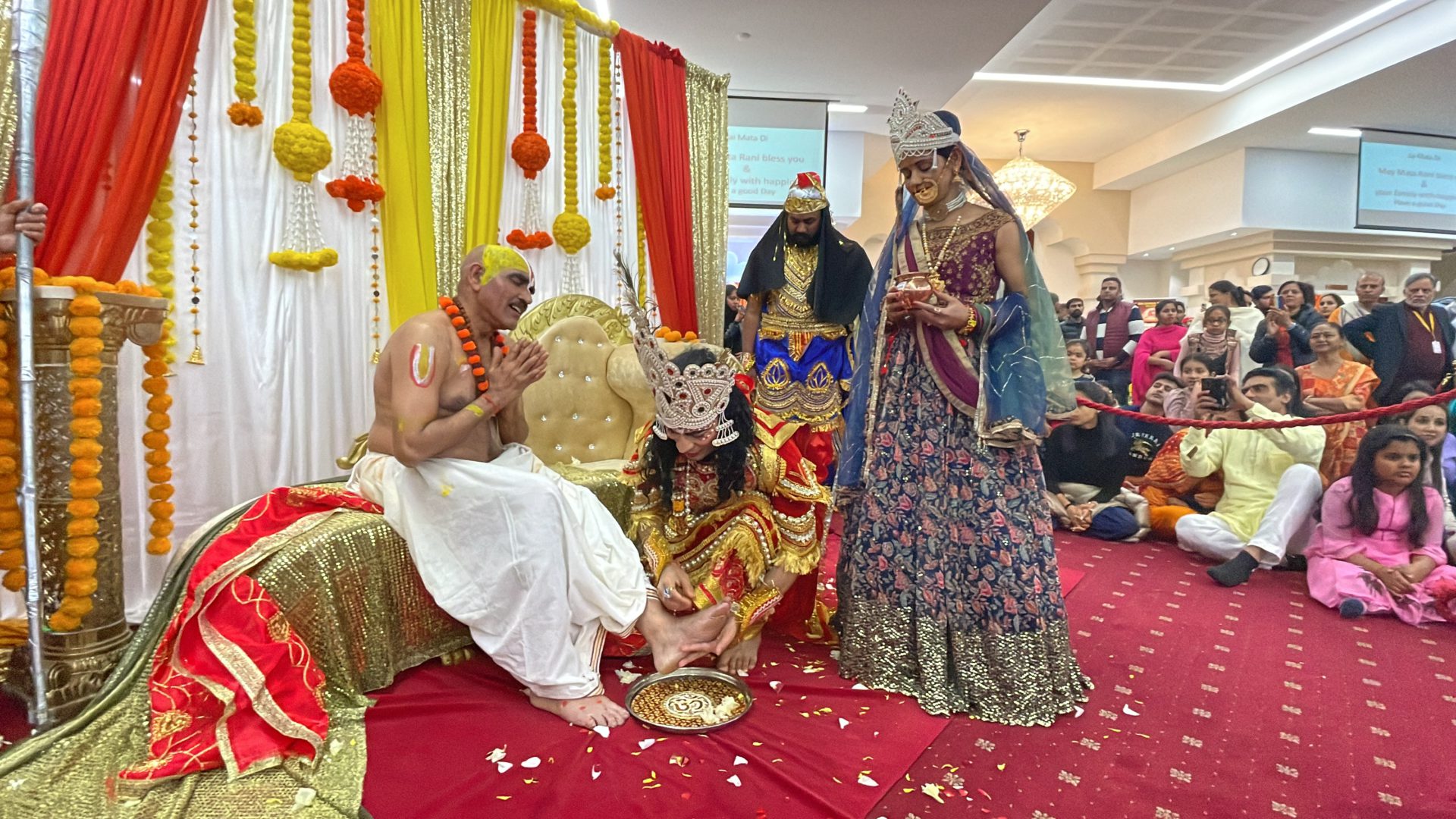 Shri Krishna Janmashtmi Festival at Sri Durga Mandir, Melbourne: Image Source: The Australia Today