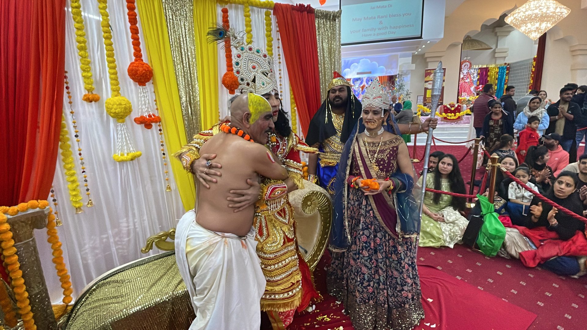 Shri Krishna Janmashtmi Festival at Sri Durga Mandir, Melbourne: Image Source: The Australia Today