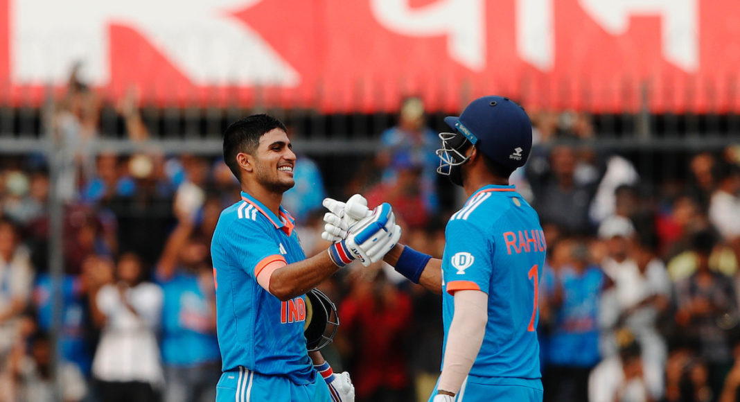 India defeats Australia in Second one day at Indore; Image Source; @BCCI Twitter