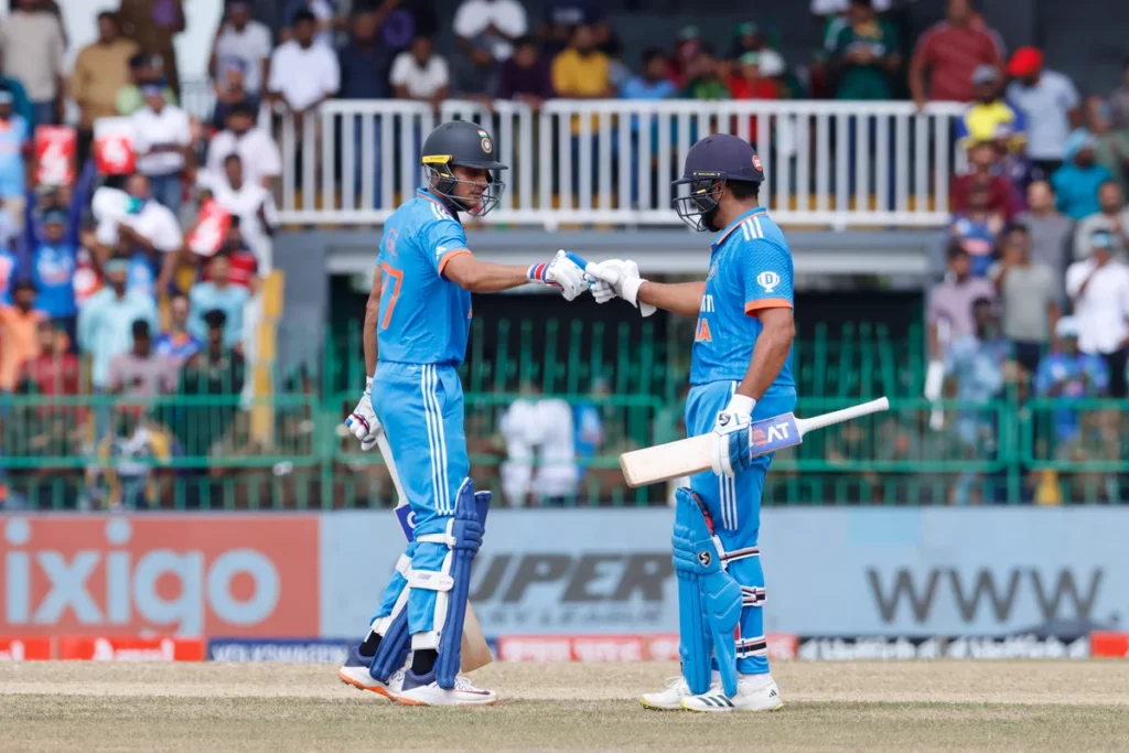 India vs pakistan at Asia Cup 2023; Image Source; @BBCI Twitter