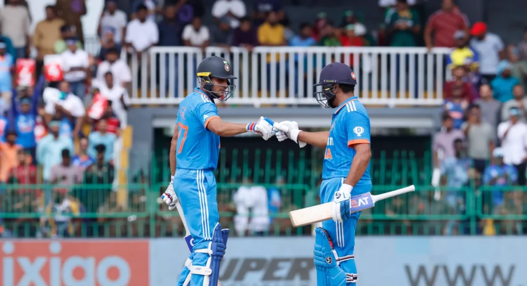 India vs pakistan at Asia Cup 2023; Image Source; @BBCI Twitter