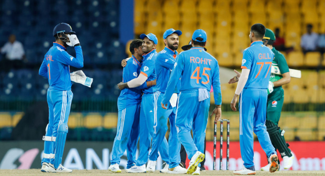 India wins against Pakistan in Asia Cup 2023; Image Source; @BCCI Twitter