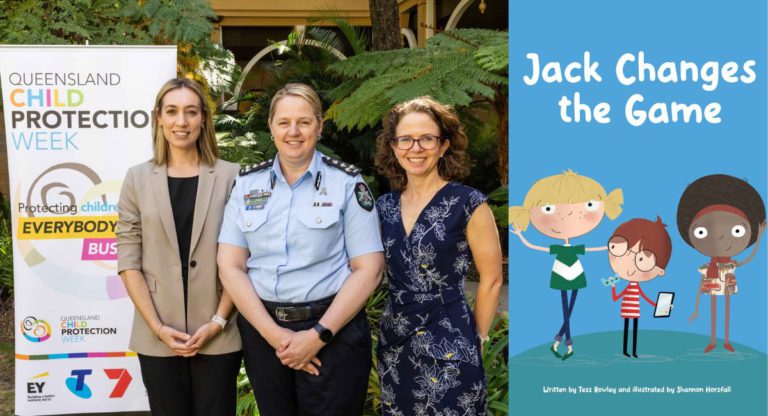 Children’s book on online safety wins at Queensland Child Protection Week Awards