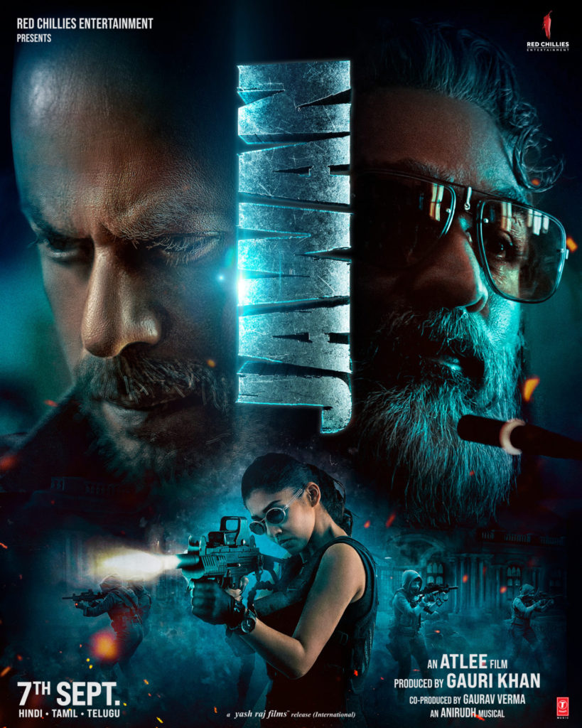 Jawan poster; Image Source supplied by Mindblowing Films