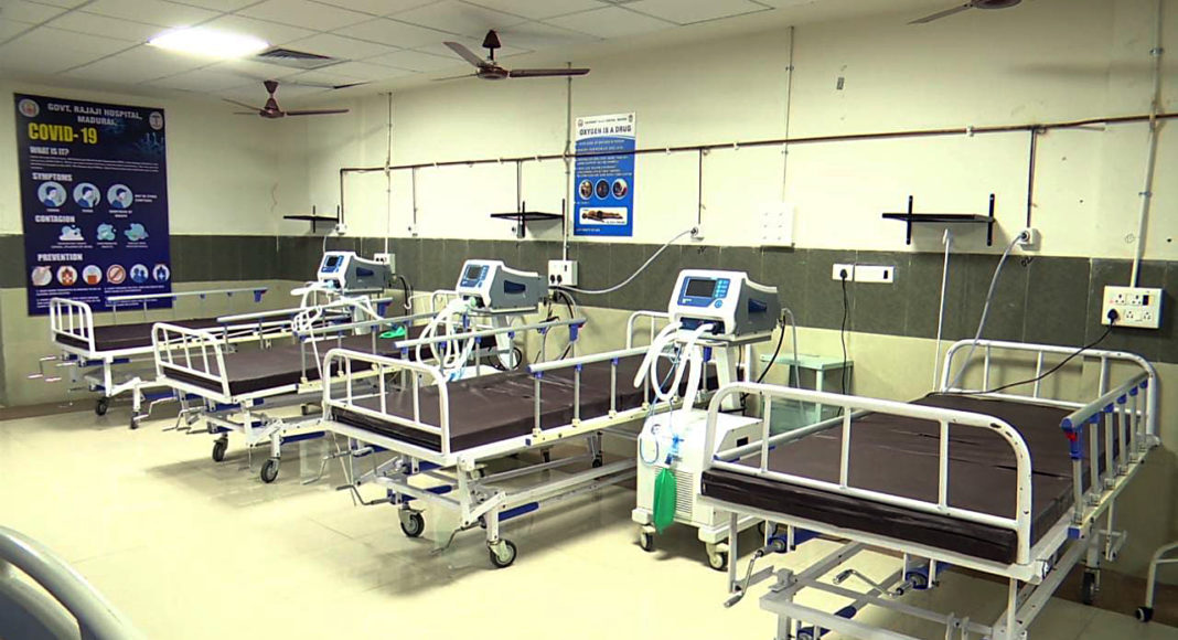 A special ward has been set up at a government hospital to treat anyone diagnosed with the Nipah virus, in Madurai on Thursday; Image Source: ANI Photo