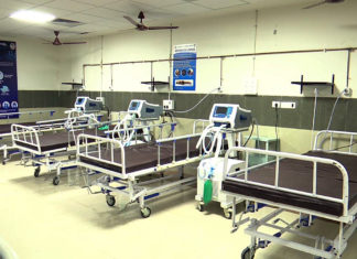 A special ward has been set up at a government hospital to treat anyone diagnosed with the Nipah virus, in Madurai on Thursday; Image Source: ANI Photo