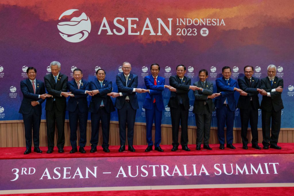 PM Albanese at ASEAN-Australia Summit; Image Source: Twitter @Albo