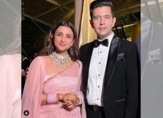 Parineeti Chopra and Raghav Chadha; Image Source Instagram @VarinderChawla