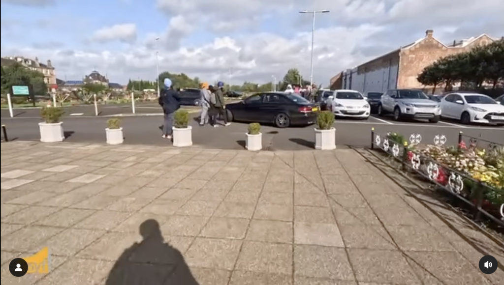 Screen Shot from the video posted by @sikhyouthuk instagam account