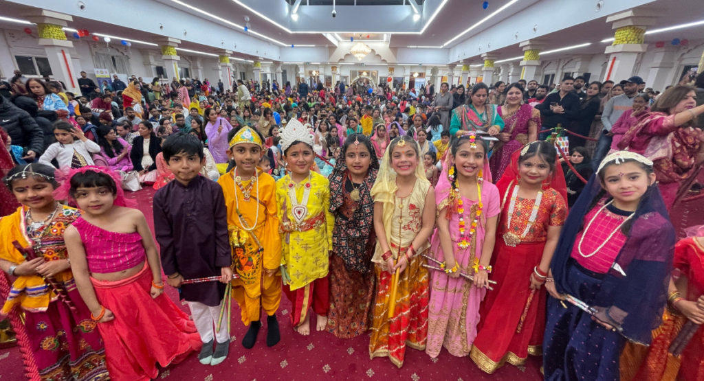 Shri Krishna Janmashtmi Festival at Sri Durga Mandir, Melbourne: Image Source: The Australia Today