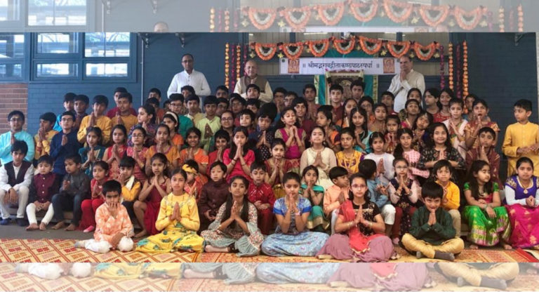Sanskrit Down Under: Indian origin Aussie kids chant shlokas from the Bhagavad Gita